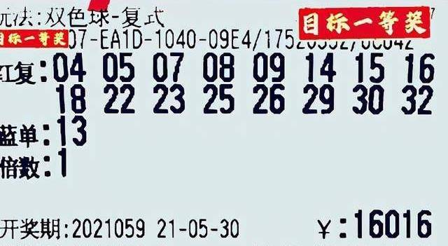 208年双色球第5期